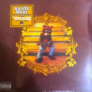 Selling this Kayne West vinyl selling it because it only been collecting dust